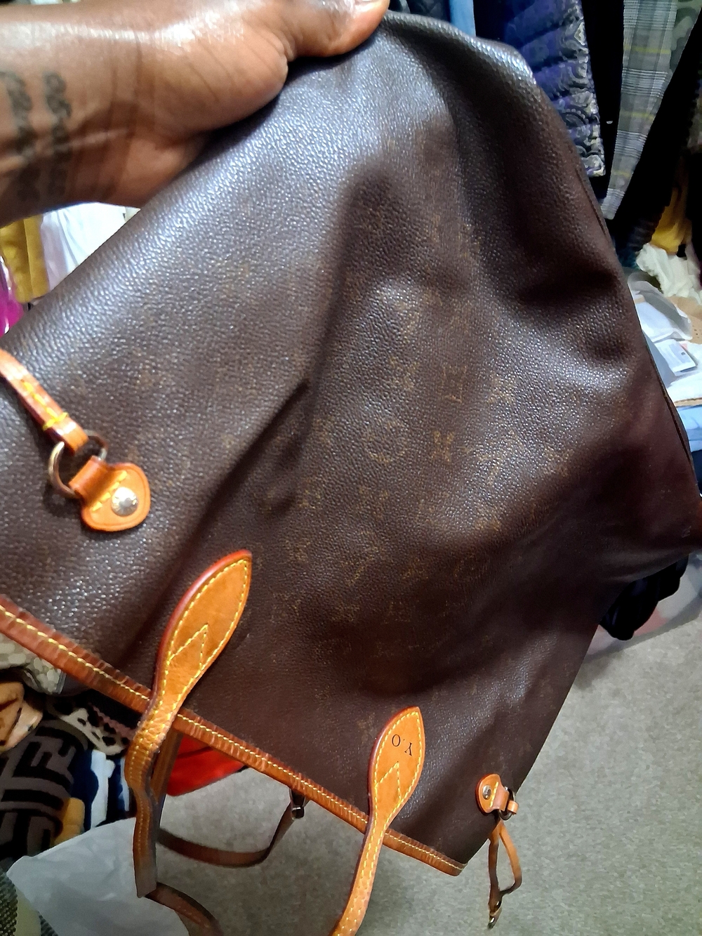 Louis Vuitton Monogram Brown Tote Bag - Picture 9 of 9